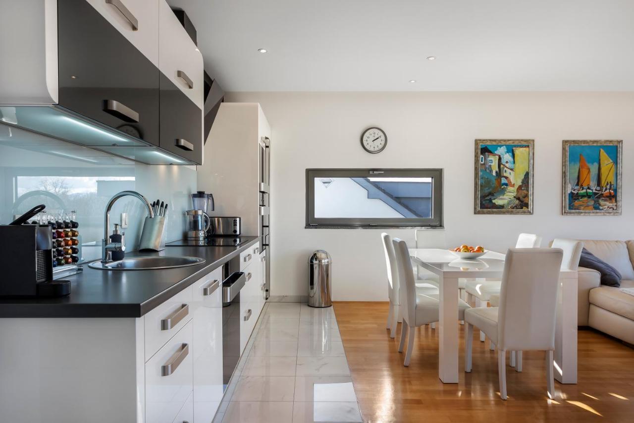 Contemporary Apartment With Rooftop Terrace In Марибор Экстерьер фото